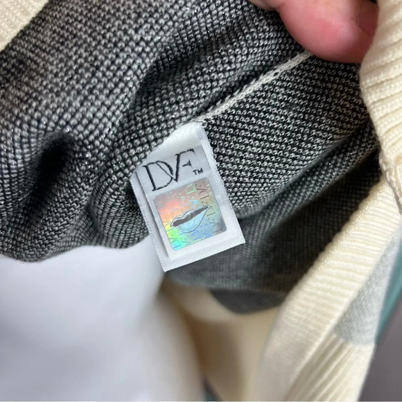 Diane Von Furstenberg Ahiga Shadow Branches Cowl-Neck Sweater - Picture 15 of 15